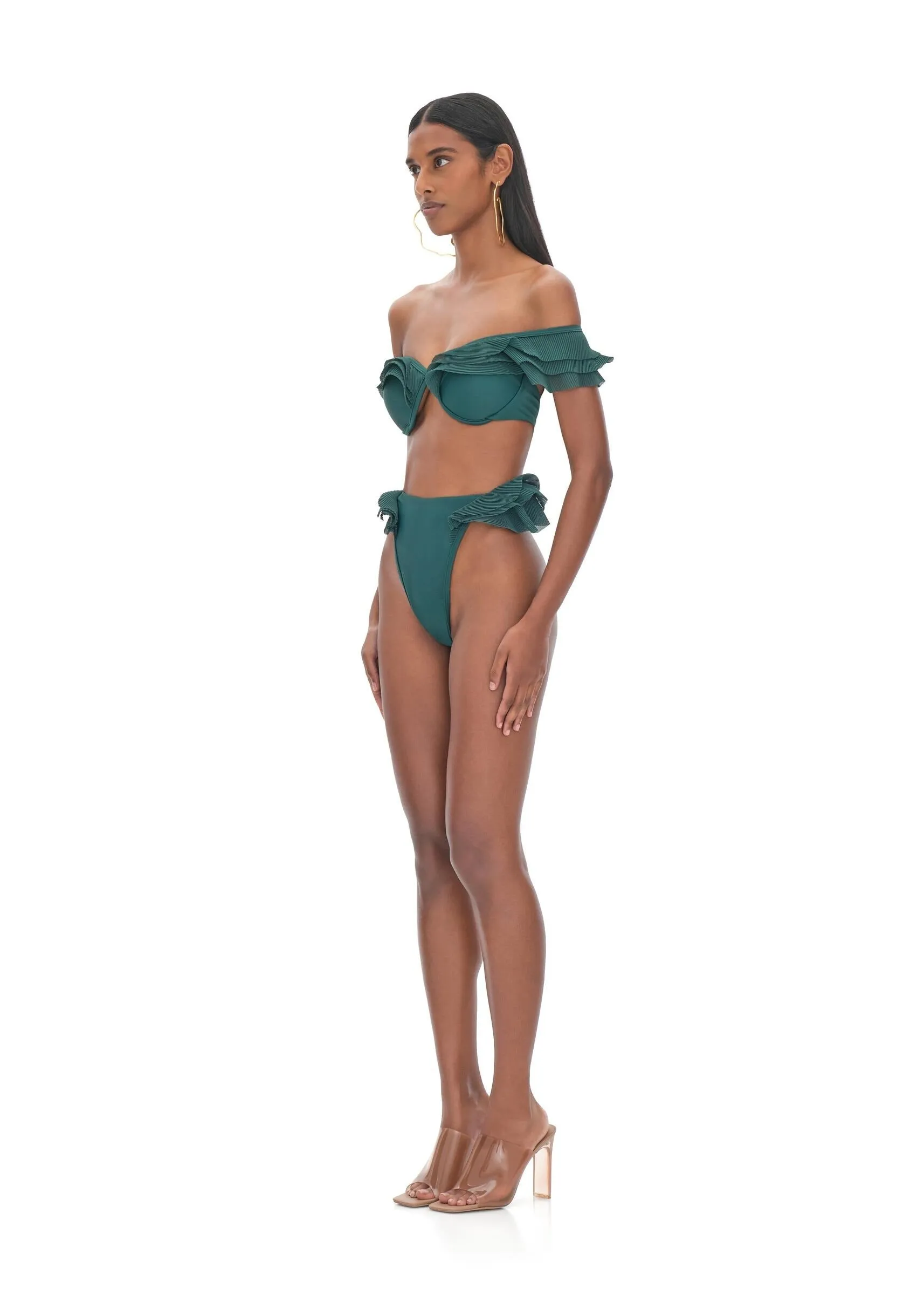 Salama Green High Rise Bikini