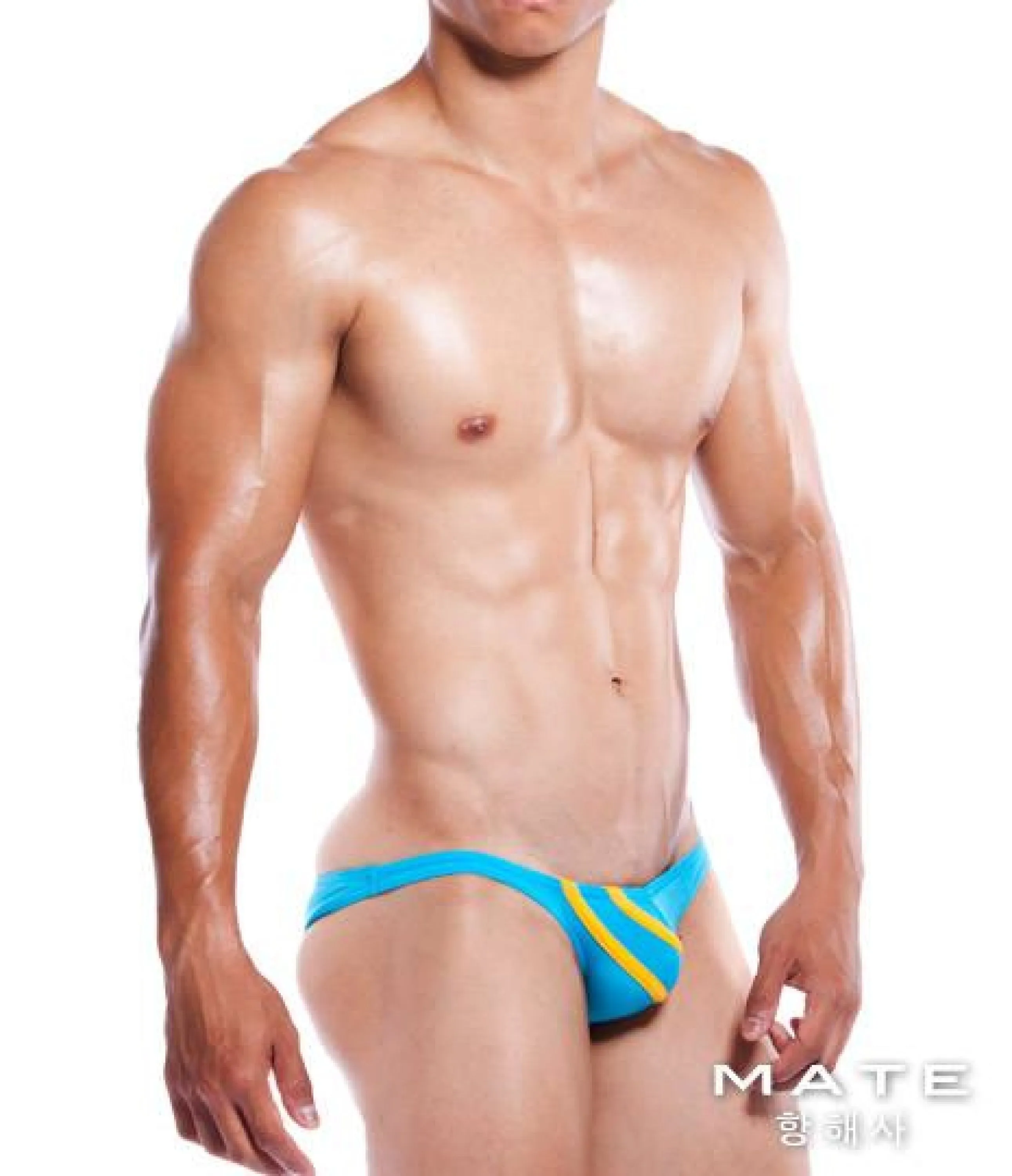 Sexy Mens Swimwear Extremely Sexy Mini Bikini - Min Jae (Turquoise)