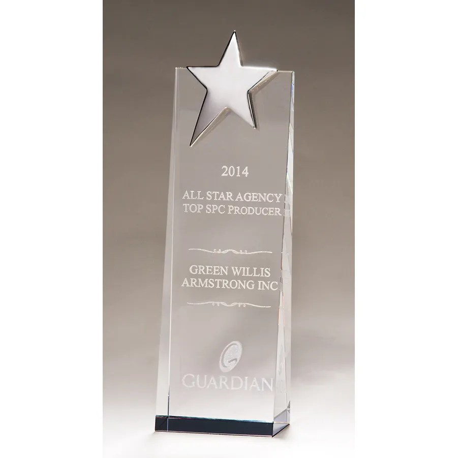 Silver Star Crystal Award