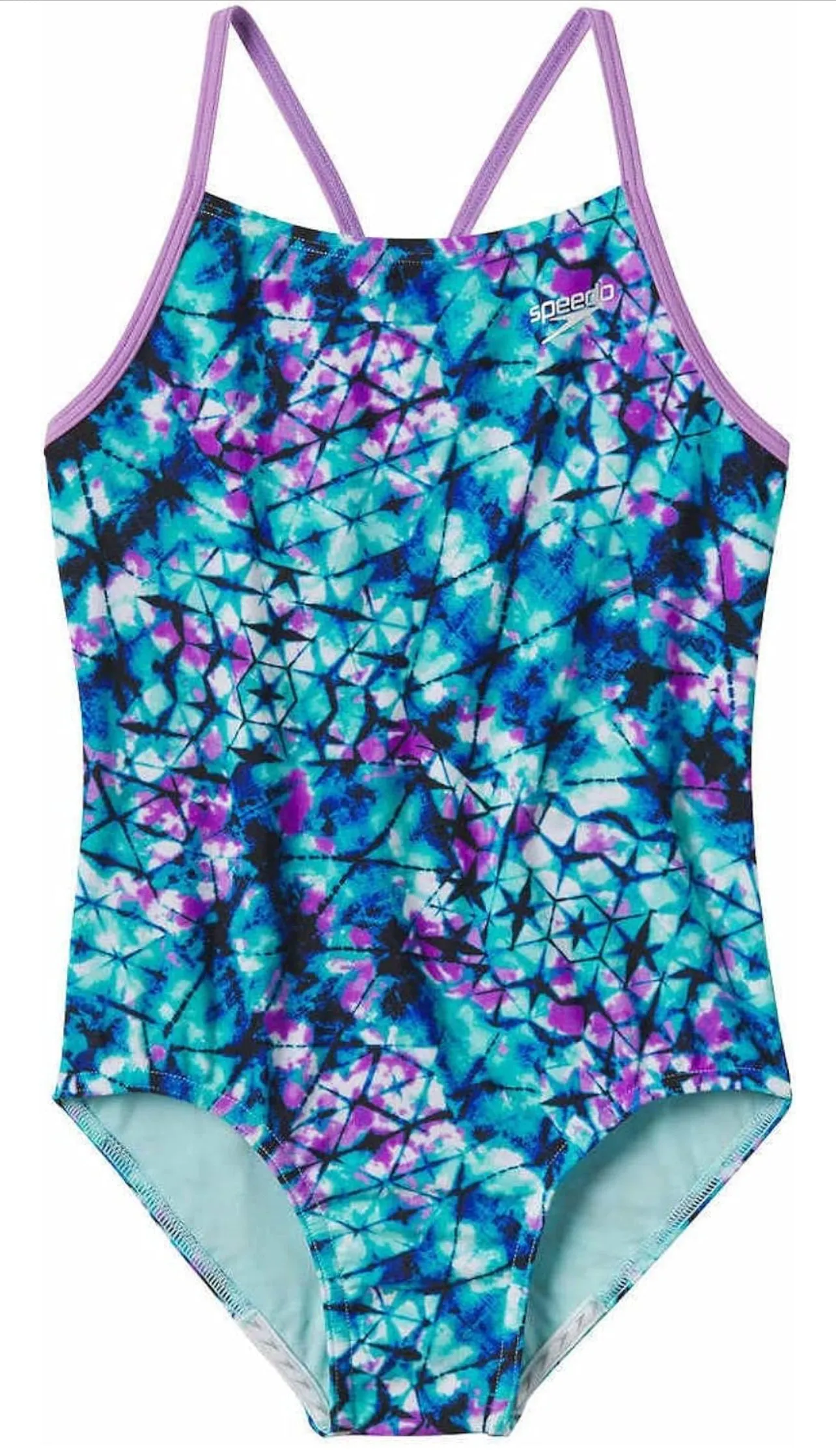 Speedo Youth Girls One-piece Swimsuit, Size M/10