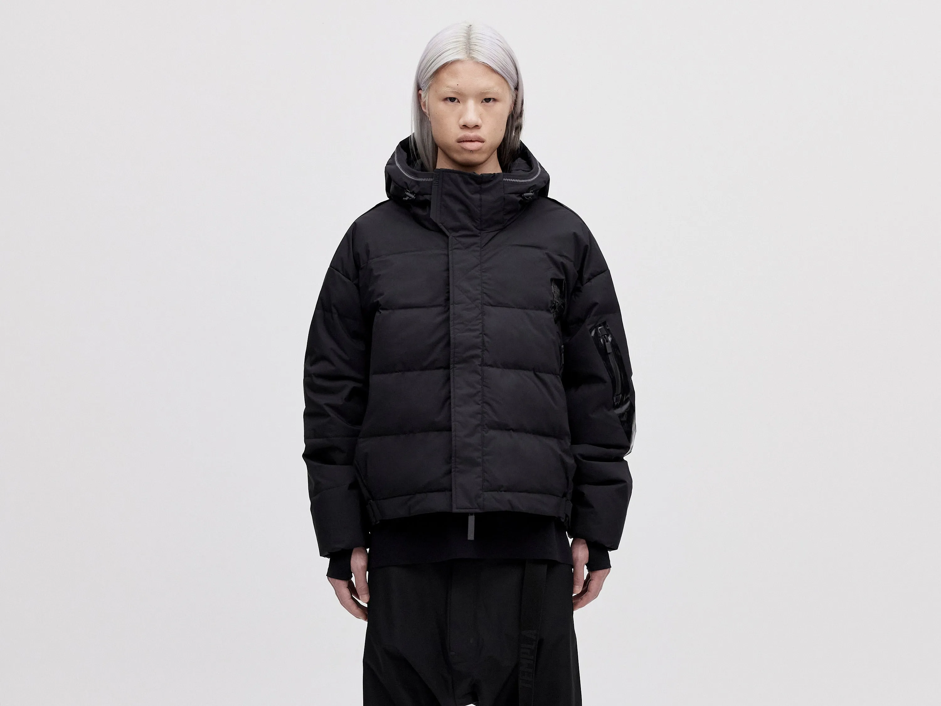 Utility Down Jacket - Black