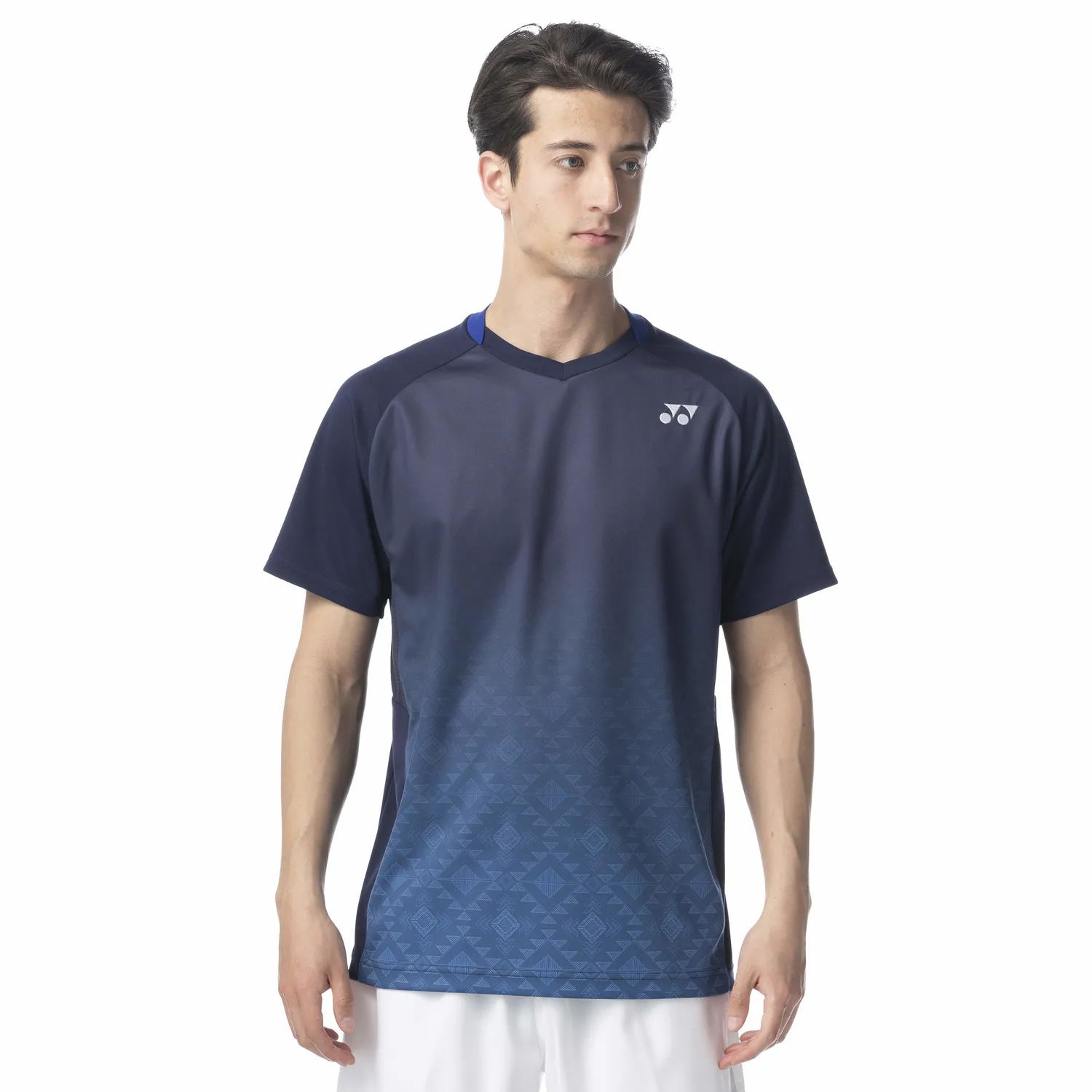 Yonex Premium Game Shirt 10536 Navy/ Blue (Made in Japan) UNISEX